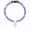 Triple Play Baseball Cross Necklace