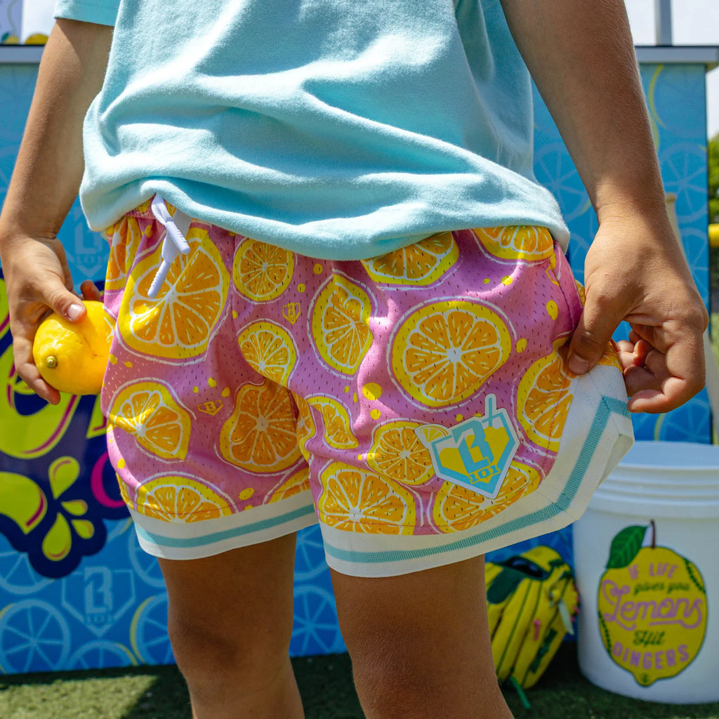 Lemon Squeeze Youth Court Shorts