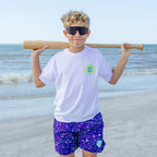 Splatter Youth Swim Trunks