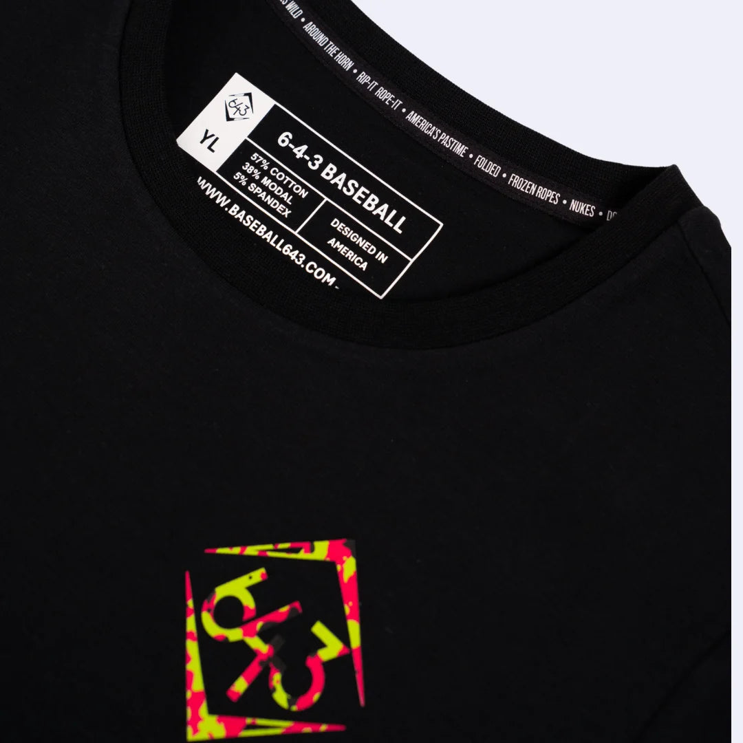 PARTY TIME YOUTH TEE - BLACK V2