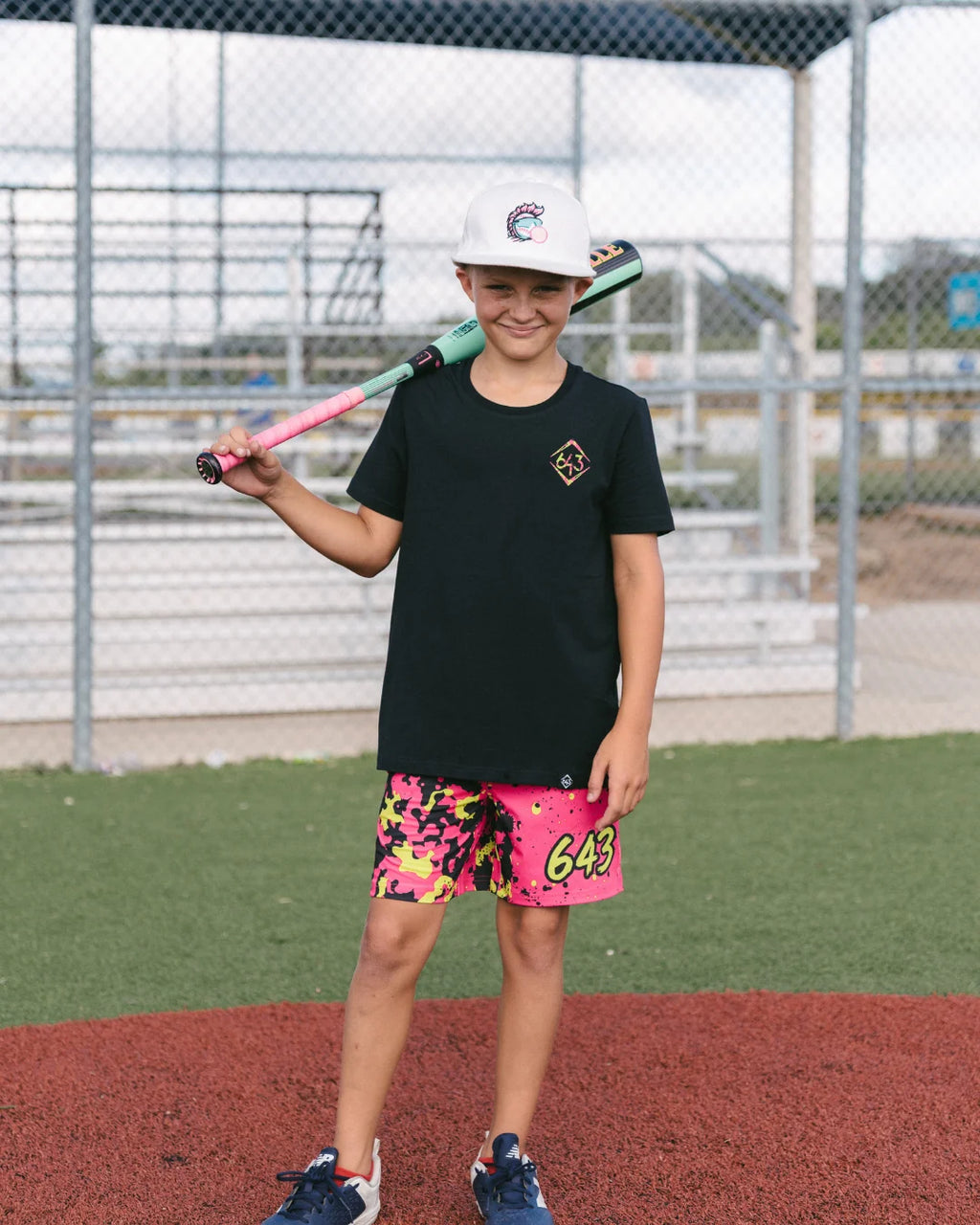 PARTY TIME YOUTH TEE - BLACK V2