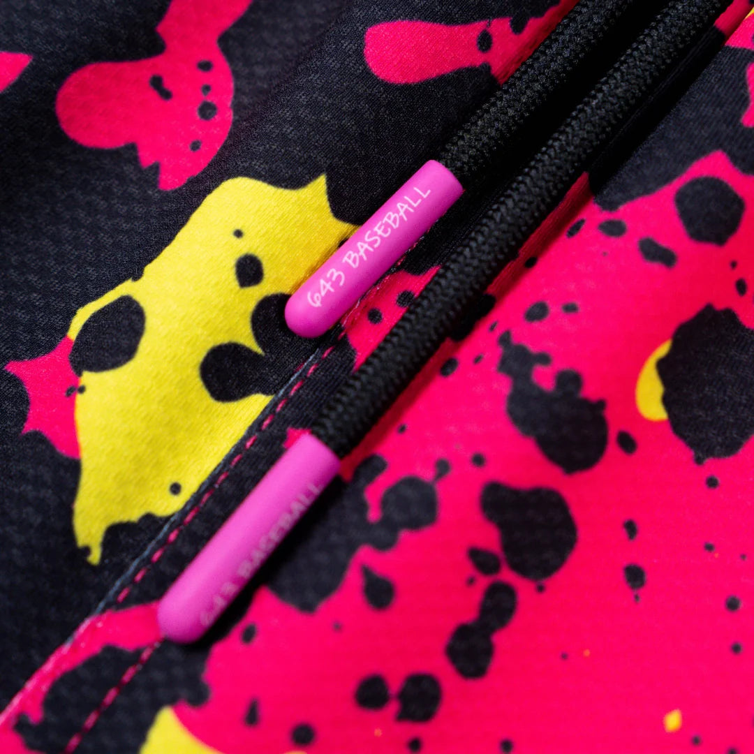 PARTY TIME YOUTH MESH SHORTS - PINK V2
