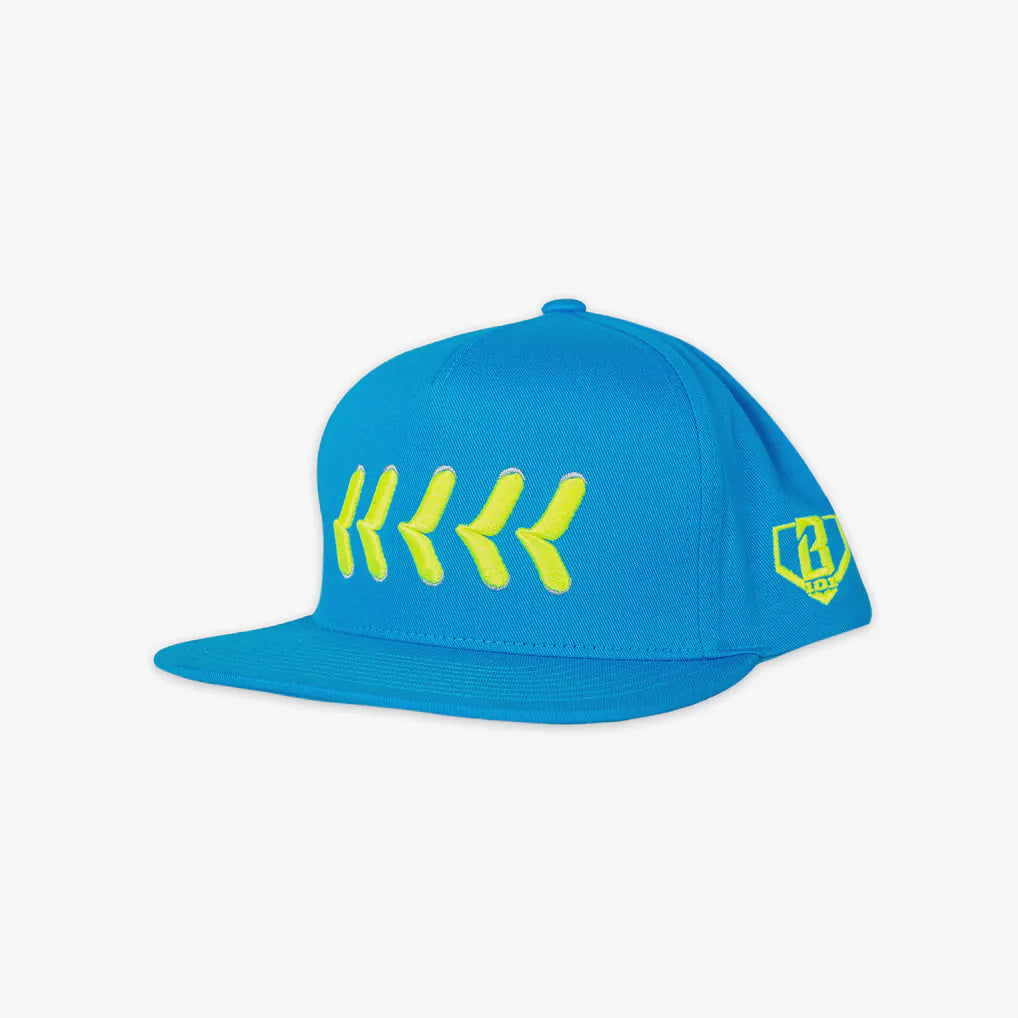 Youth Seams Adjustable Hat - Blue