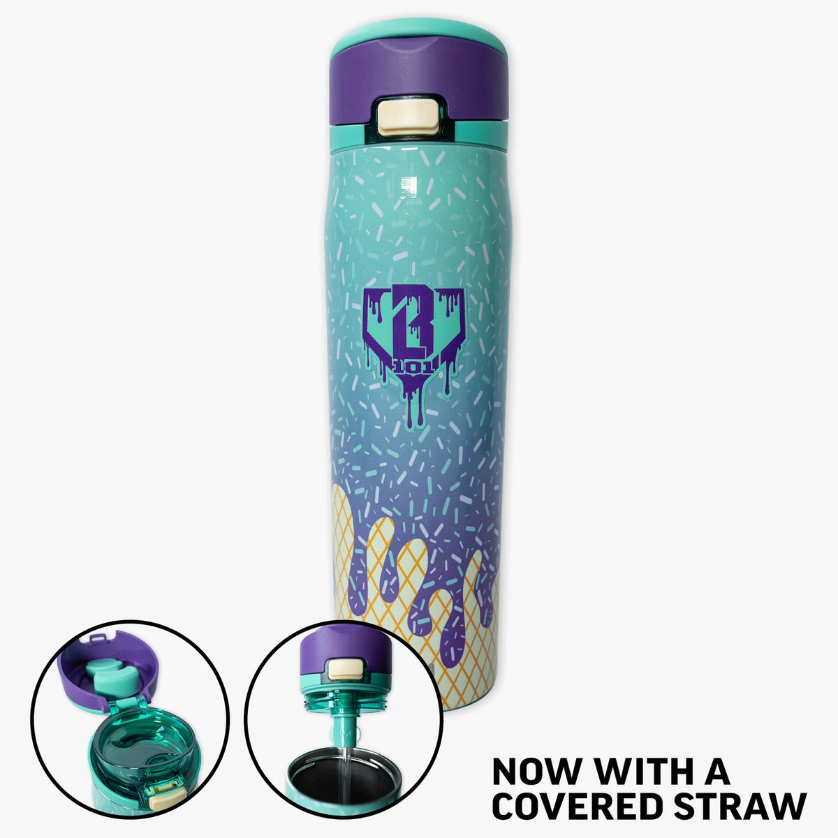 Mesa Loop Water Bottle with Covered Straw