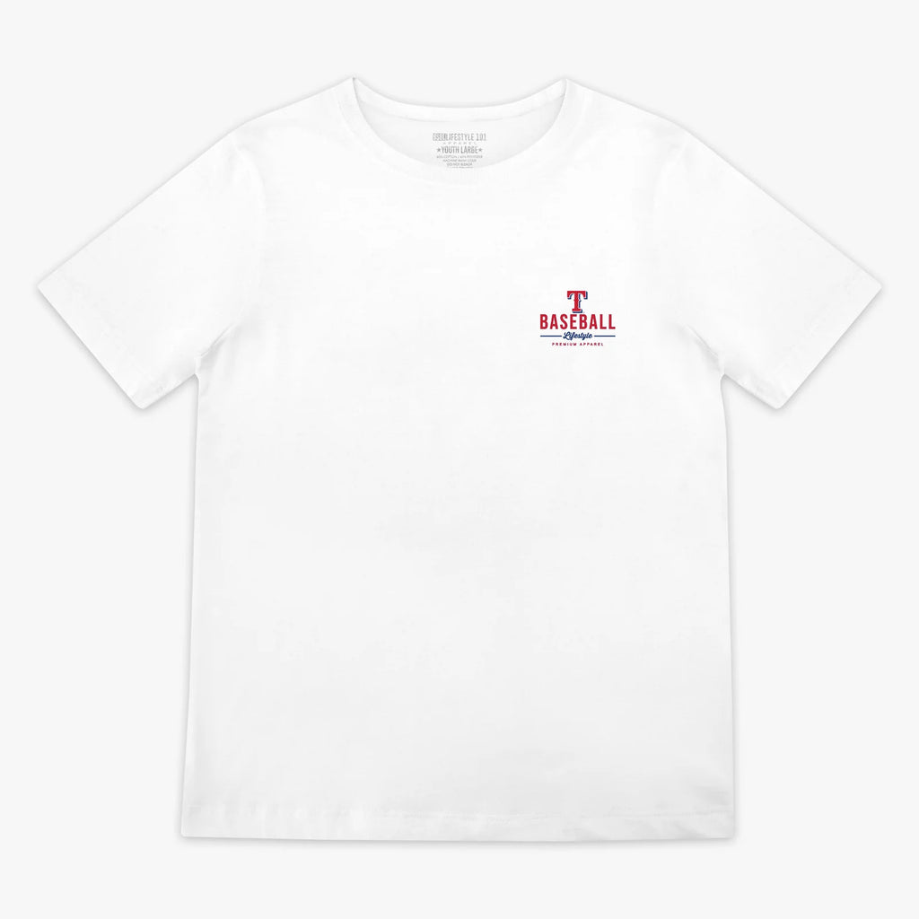 Texas Rangers Ice Cream Cap Youth Tee