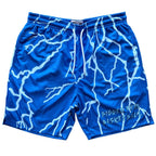 Lightning Strike - Shorts - Blue